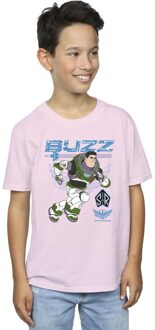 Disney Jongens Lightyear Buzz Run To Action T-Shirt (Baby Roze) - maat