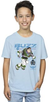 Disney Jongens Lightyear Buzz Run To Action T-Shirt (Babyblauw) Lichtblauw - 12-13J / 152-158cm