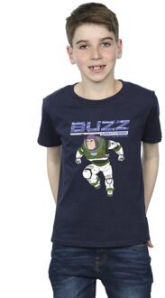 Disney Jongens Lightyear Buzz Sprong naar Actie T-Shirt (Marineblauw) Navy - 5-6J / 110-116cm