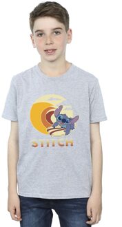 Disney Jongens Lilo & Stitch Summer Waves T-shirt (Sportgrijs) Lichtgrijs - 12-13J / 152-158cm
