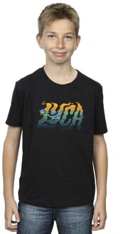 Disney Jongens Luca Zwem T-shirt (Zwart)