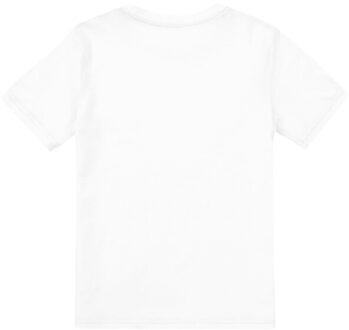 Disney Jongens mickey mouse box t-shirt Wit - 128