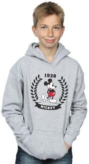 Disney Jongens Mickey Mouse Laurel Hoodie (Sportgrijs) Lichtgrijs