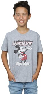 Disney Jongens Mickey Mouse Presents T-shirt (Sportgrijs) Lichtgrijs - 12-13J / 152-158cm