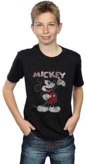 Disney Jongens Mickey Mouse Presents T-shirt (Zwart) - 5-6J / 110-116cm