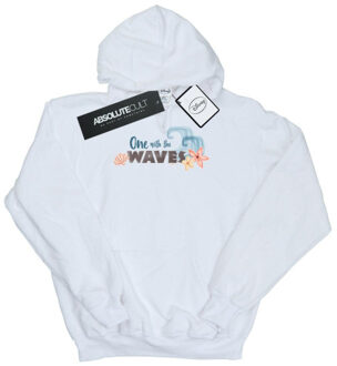 Disney jongens moana een met de golven hoodie Wit - 116