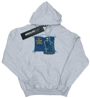 Disney jongens nightmare before christmas jack and the well hoodie Grijs - 128