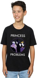 Disney Jongens Schurken Prinses Hoofdpijn T-Shirt (Zwart) - maat 9-11J / 128cm-146cm
