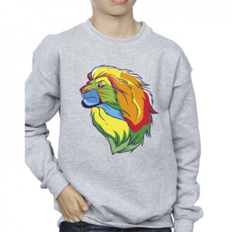 Disney Jongens The Lion King Kleuren Sweatshirt (Zwart)
