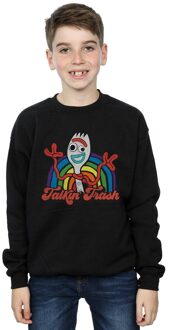 Disney Jongens Toy Story 4 Forky Talkin´ Trash Sweatshirt (Zwart) - 5-6J / 110-116cm