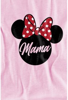 Disney Kinderen/Kinderen Mama In Oren Minnie Mouse Moederdag T-Shirt (Roze)