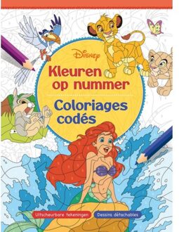Disney Kleuren op nummer
