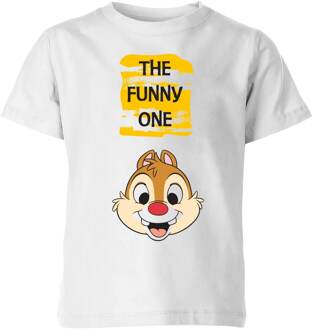 Disney Knabbel en Babbel The Funny One kinder t-shirt - Wit - 134/140 (9-10 jaar) - L