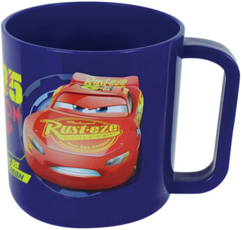 Disney Kunststof drinkbeker/mok Disney Cars 350 ml - Kinderservies Multikleur