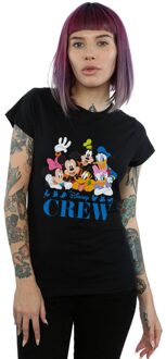 Disney Li-cense Disney dames mickey mouse vrienden katoenen t-shirt Zwart