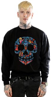 Disney Li-cense Disney heren coco schedelpatroon sweatshirt Zwart