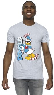 Disney Li-cense Disney heren donald duck cool t-shirt Lichtgrijs