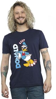 Disney Li-cense Disney heren donald duck cool t-shirt Navy