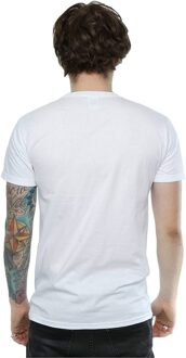 Disney Li-cense Disney heren klassiek pluto katoen t-shirt Wit