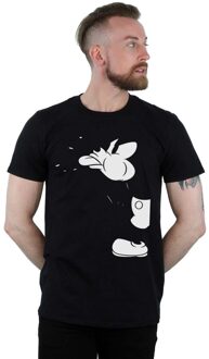 Disney Li-cense Disney heren mickey mouse cut t-shirt Zwart