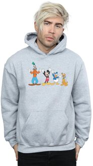 Disney Li-cense Disney heren mickey mouse friends hoodie Lichtgrijs