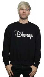 Disney Li-cense Disney heren mickey mouse hoofd logo sweatshirt Zwart