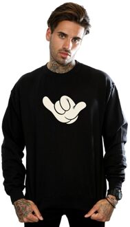 Disney Li-cense Disney heren mickey mouse skate sweatshirt Zwart