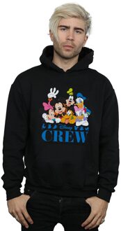 Disney Li-cense Disney heren mickey mouse vrienden hoodie Zwart