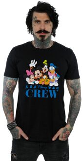Disney Li-cense Disney heren mickey mouse vrienden t-shirt Zwart