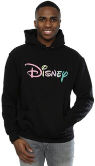Disney Li-cense Disney heren pastel logo hoodie Zwart