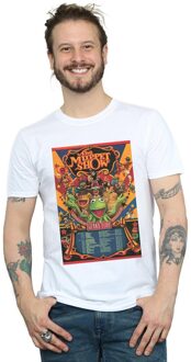 Disney Li-cense Disney heren the muppets the muppet show poster t-shirt Wit