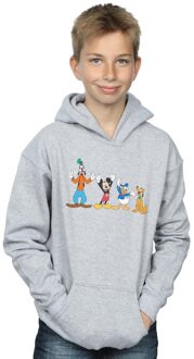 Disney Li-cense Disney jongens mickey mouse friends hoodie Lichtgrijs