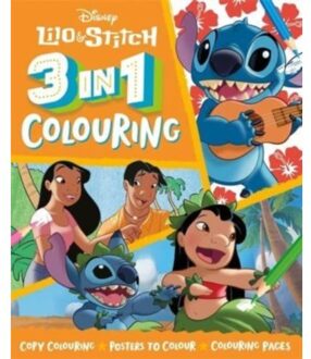 Disney Lilo & Stitch: 3 In 1 Colouring - Walt Disney