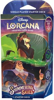 Disney Lorcana TCG - Shimmering Skies Starter Deck - Scar & Kronk