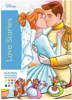 Disney Love Stories Kleuren Op Nummer Voor Volwassenen