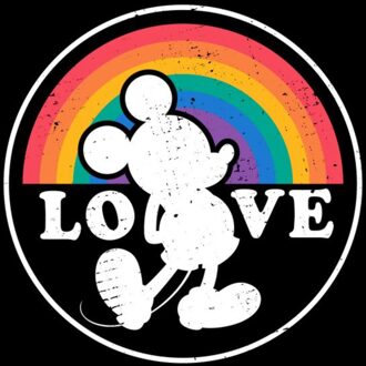 Disney Love Unisex T-Shirt - Black - XS Zwart