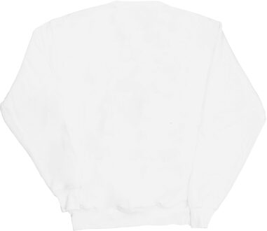 Disney Meisjes Aladdin Genie Gezicht Sweatshirt (Wit) - maat 7-8J / 122-128cm