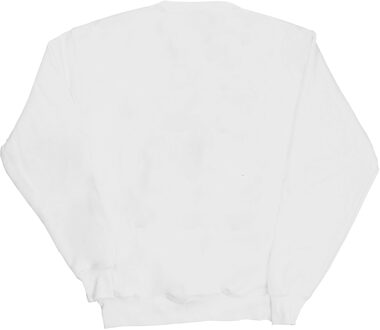 Disney Meisjes Bambi Thumper Lijntekening Sweatshirt (Wit) - 9-11J / 128cm-146cm