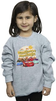 Disney Meisjes Cars Radiator Springs Groep Sweatshirt (Sportgrijs) Lichtgrijs