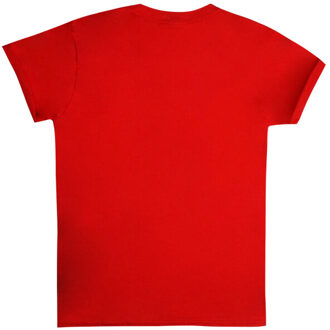 Disney Meisjes girl power minnie mouse t-shirt Rood - 128