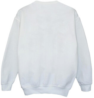 Disney Meisjes Lilo & Stitch Kusjes Sweatshirt (Wit) - maat 3-4J / 98-104cm