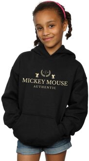 Disney Meisjes Mickey Mouse Authentic Sweatshirt (Zwart) - maat 5-6J / 110-116cm