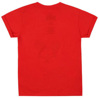 Disney Meisjes mickey mouse kus t-shirt Rood - 128