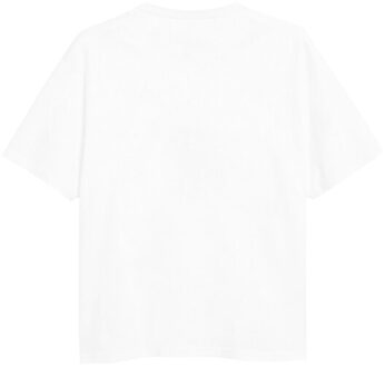 Disney Meisjes mickey mouse letter t-shirt - maat 116 Wit