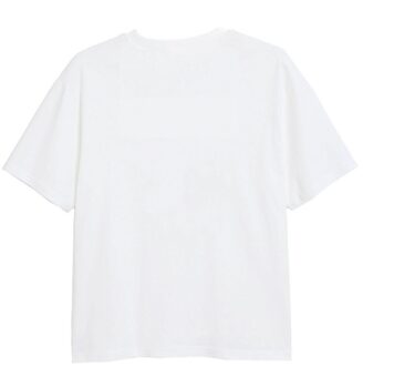 Disney Meisjes Mickey Mouse Letter T-Shirt (Wit)