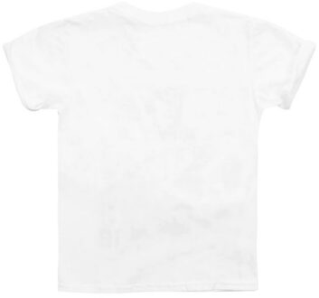 Disney Meisjes mickey mouse schets t-shirt Wit - 7-8J / 122-128cm