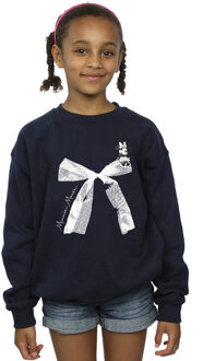 Disney Meisjes Minnie Mouse Strik Sweatshirt (Marineblauw) Navy - 12-13J / 152-158cm
