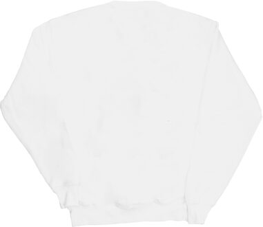 Disney Meisjes Mulan Magnolia Collage Sweatshirt (Wit) - maat 9-11J / 128cm-146cm