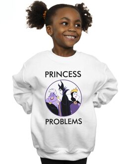 Disney Meisjes Schurken Prinses Hoofdpijn Sweatshirt (Wit) - 7-8J / 122-128cm