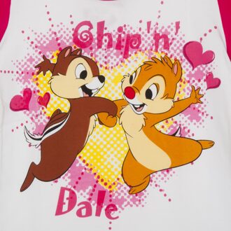 Disney Meisjes-T-shirt met korte mouwen en ronde hals WD26120 - maat Roze